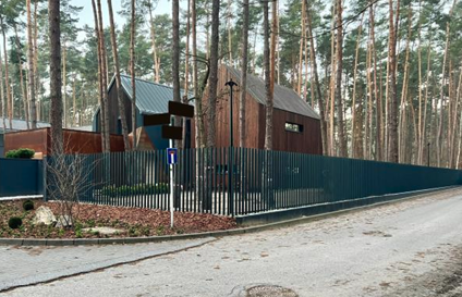 Aluminiumzaun 60×40 mm – Minimalistisches Design