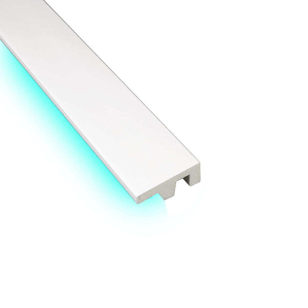 Muster LED Sockelleisten & Deckenleisten