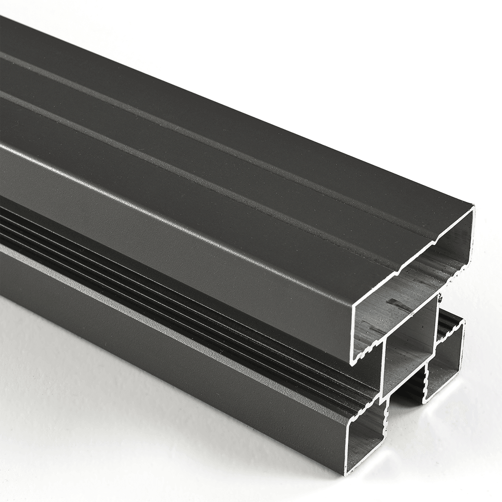 WPC Sichtschutzzaun KAPLAN - Pfosten 1,90m - BaukastenStore