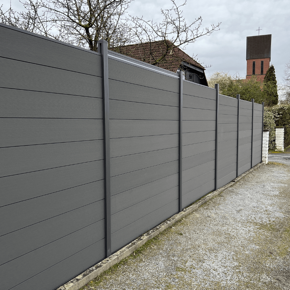 WPC Sichtschutzzaun - Distanzstück