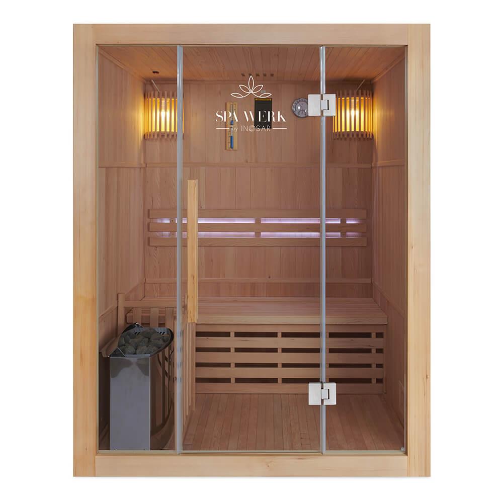 Sauna Mila L INOSAR SPA WERK Home Deluxe BaukastenStore
