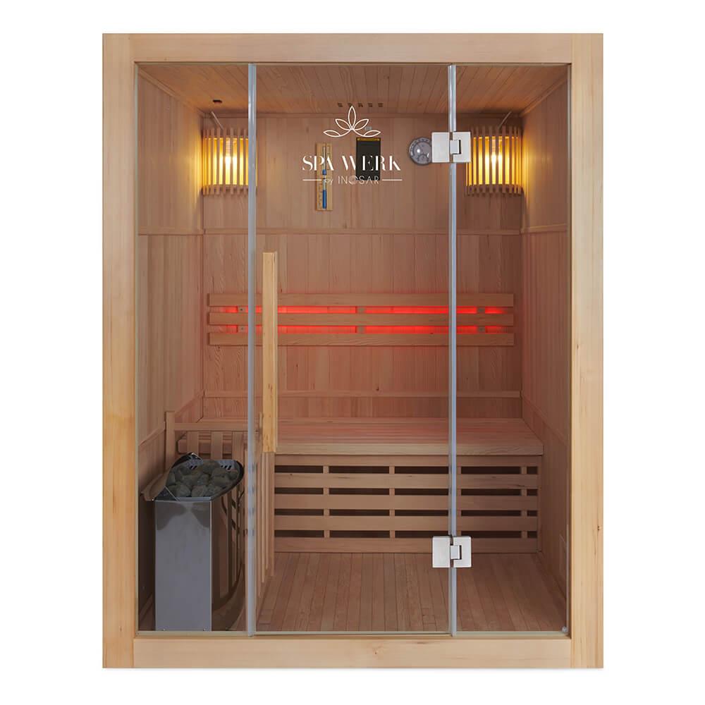 Sauna Mila L INOSAR SPA WERK Home Deluxe BaukastenStore
