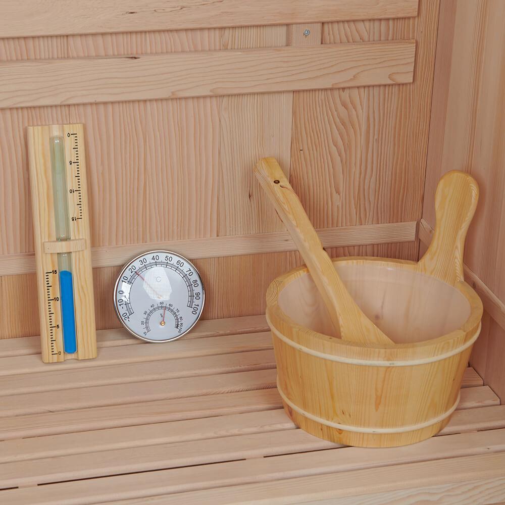Sauna Mila L INOSAR SPA WERK Home Deluxe BaukastenStore