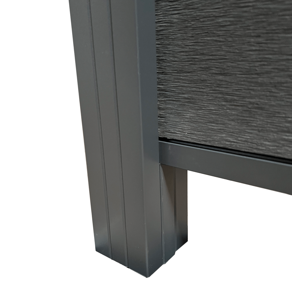 WPC Sichtschutzzaun - Distanzstück